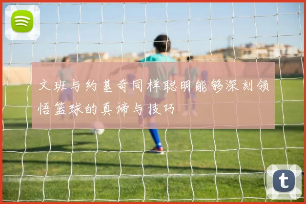 文班与约基奇同样聪明能够深刻领悟篮球的真谛与技巧